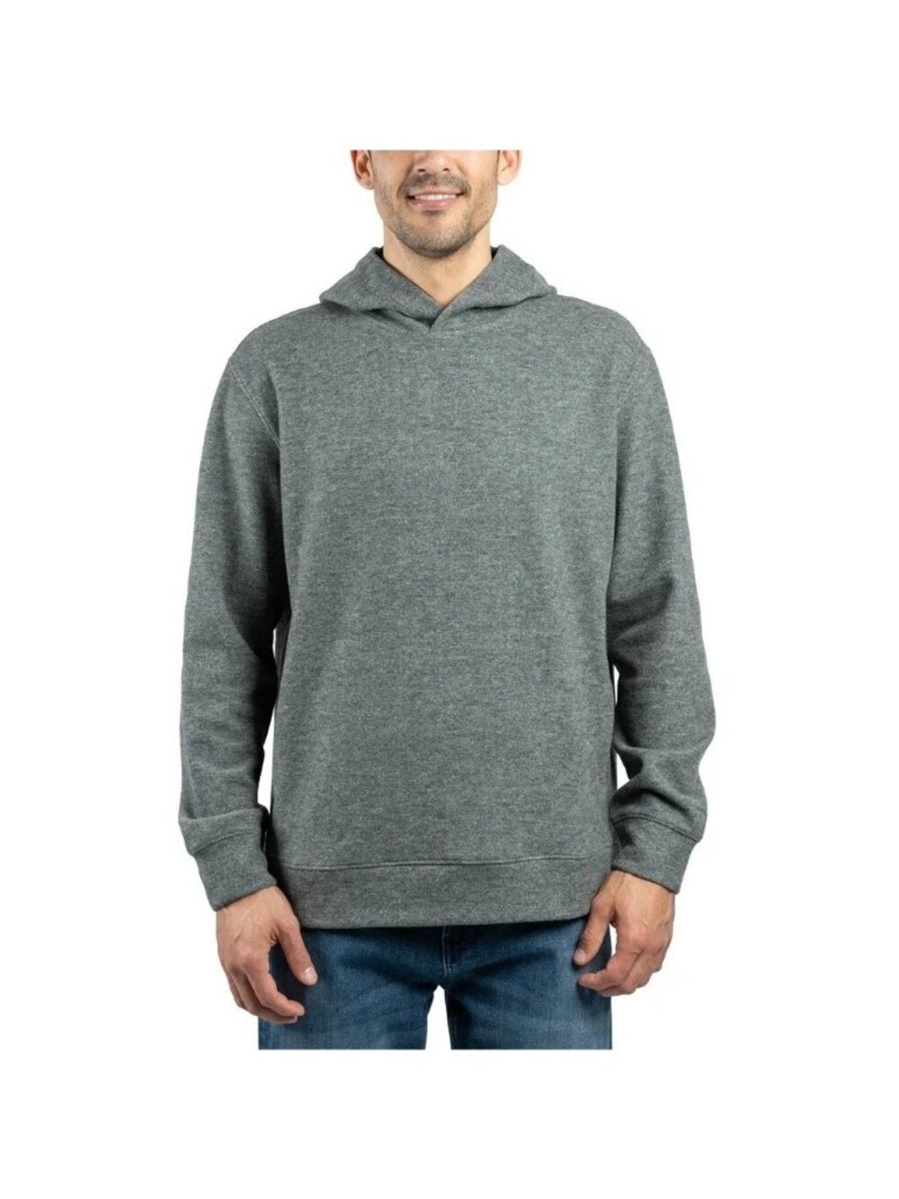 Jachs New York Men's XL Hooded Pullover Sweatshirt Wool Blend  e1443